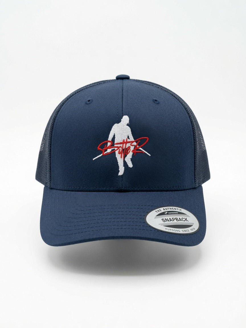 Blue Trucker Snapback