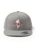 Grey Flat Bill Snapback