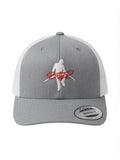 Grey/White Trucker Snapback