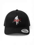Black Trucker Snapback